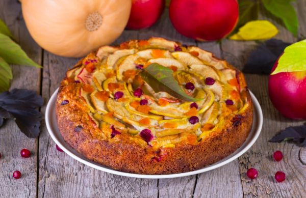 Torta zucca mele Anna Moroni