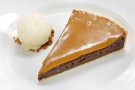 Cheesecake con cioccolato e toffee