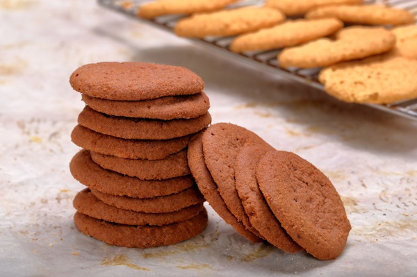 shortbread al cioccolato, biscotti al cioccolato