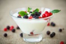Budino con semi di chia e latte di mandorle Budino con semi di chia e latte di mandorle