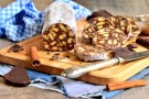 Salame di cioccolato, ecco una versione decisamente light Salame di cioccolato, ecco una versione decisamente light