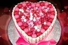 Torta di San Valentino a cuore con kit kat (VIDEO)