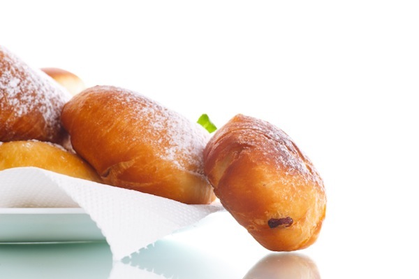 Bomboloni fritti ripieni , dolci di San Valentino, dolci di Carnevele, Monica Bianchessi 