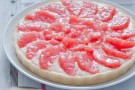 Crostata di pompelmo rosa