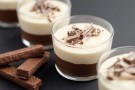 Mousse alla vaniglia e gianduia