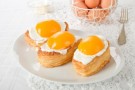 Tartellette dolci con finte uova per Pasqua Tartellette dolci con finte uova per Pasqua