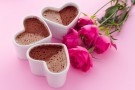 Mousse triplo cioccolato con ciliegie Mousse triplo cioccolato con ciliegie