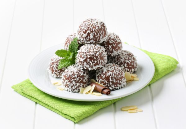 Palline nutella cocco