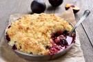 Crumble con le doppie prugne