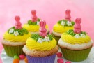 Cupcakes gialli per la Festa della donna Cupcakes gialli per la Festa della donna