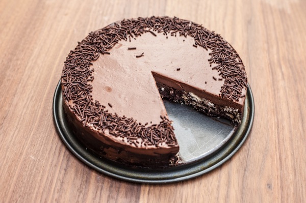 Torta al cioccolato, mousse e Irish Cream di San Patrizio , torta al cioccolato , dolci di san patrizio