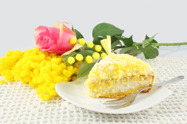 torta mimosa vegana, torta mimosa , dolci per la festa delle donne, luca montersino