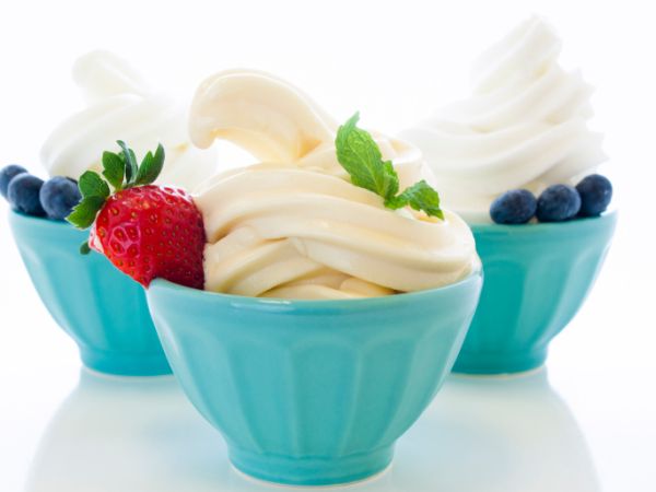 Frozen yogurt ricetta