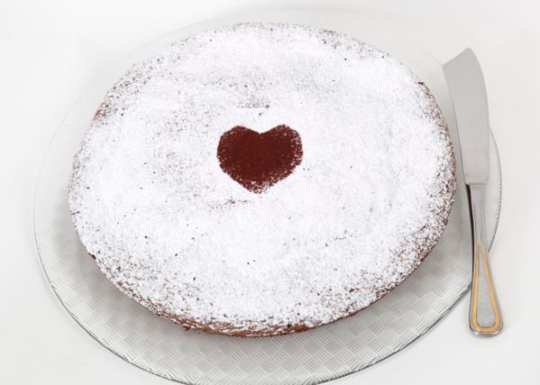 torts caprese al cioccolato, Torta caprese di Benedetta Parodi