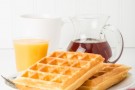 Waffels al farro con farina di cocco