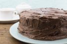 Torta farcita con cioccolato e maionese