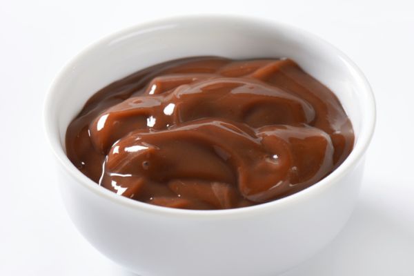 sanguinaccio al cioccolato, Crema al cioccolato con frutta per i bambini