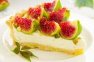 Torta alla crema e fichi Torta alla crema e fichi