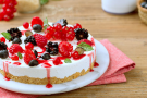 Cheesecake light con la frutta