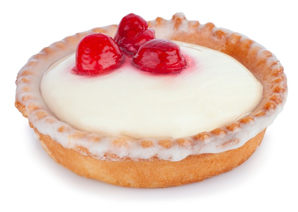 crostata con panna cotta e marmellata di mirtilli, panna cotta, crostata, Martha Stewart