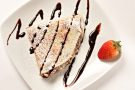Crêpes di farro integrale con cioccolata fondente Crêpes di farro integrale con cioccolata fondente