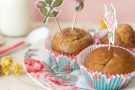 Muffin integrali con cocco e cioccolato 