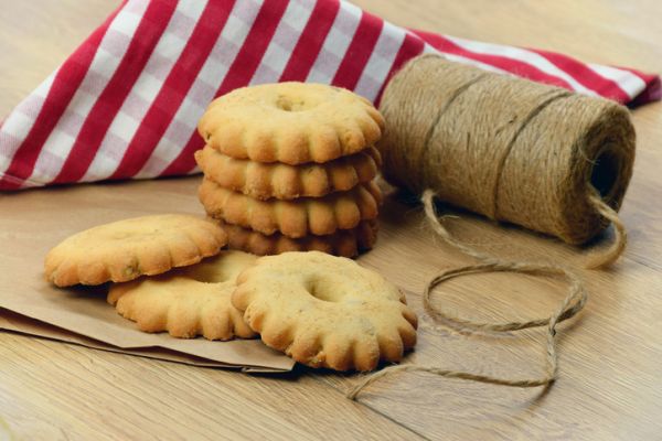 Biscotti alla panna senza burro