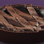 crostata con riso e cioccolato, crostata-al-cioccolato, crostata cacao, frangipane, san valentino
