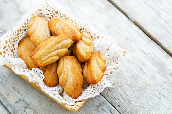 Madeleine, te matcha, san patrizio