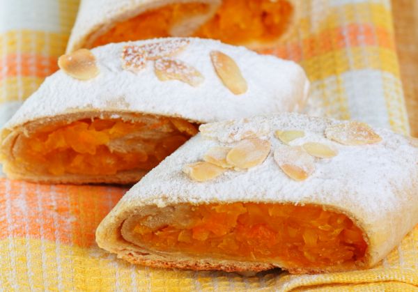 Strudel di zucca e amaretti