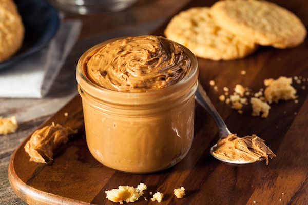 burro di arachidi, biscotti con burro di arachdi