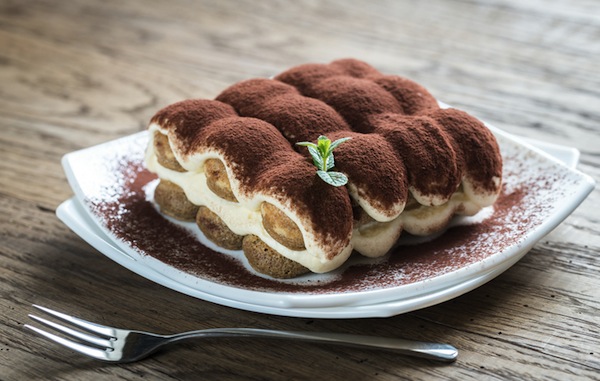 Tiramisu con cioccolato e menta, Tiramisu