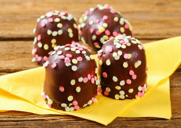 Marshmallow ricoperti di cioccolato 