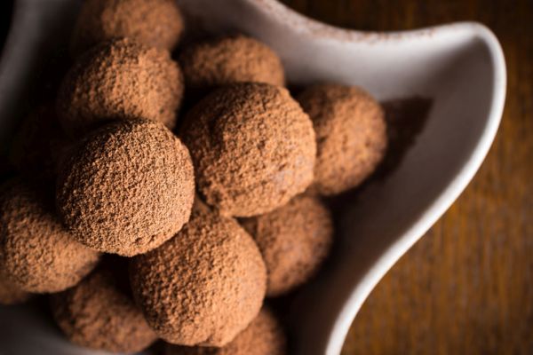 Tartufi al cioccolato e mascarpone di Cotto e Mangiato