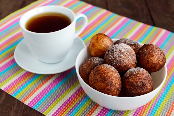 arancini dolci, arancini con zucca e cioccolato, arancini