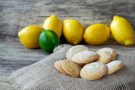 Biscotti morbidi con cocco e con limone