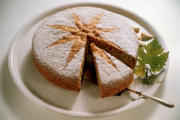 Torta alle mandorle e yogurt