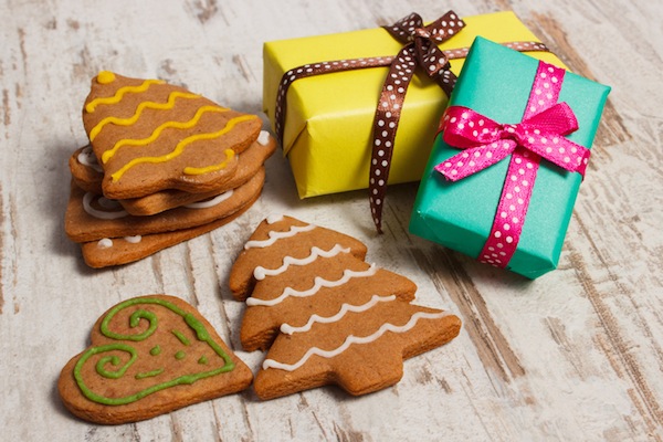 Biscotti Di Natale In Pasta Frolla.Alberi Di Natale Con I Biscotti Torte Al Cioccolato