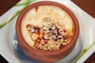Budino di riso con le noci