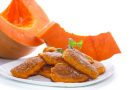 Frittelle dolci di zucca con uvetta e rosmarino