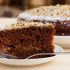 Torta con cioccolato, nocciole e caffè al ginseng