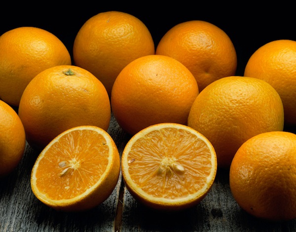 budino di arance, arance, budino