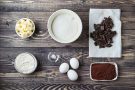 Biscotti con sablé al cacao e crema di nocciole 