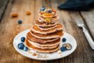 Festa del papà, colazione con pancake integrali senza glutine