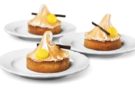 Tortini gelato con rondelle di banane Tortini gelato con rondelle di banane