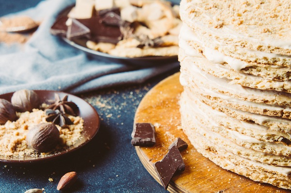 torta di biscotti, biscotti