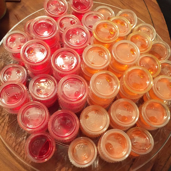 jello shot, cucina americana