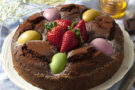 Ciambellone pasquale al cioccolato Ciambellone pasquale al cioccolato