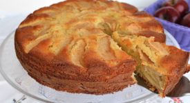 Torta di mele senza zucchero e burro