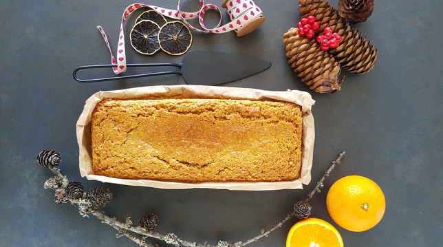 Plumcake arancia e cioccolato bianco